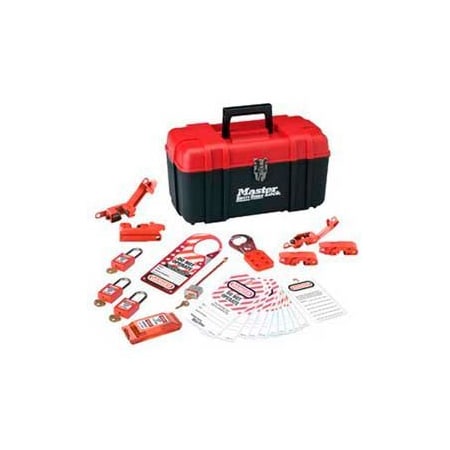 Master Lock Master Lock Personal Safety Lockout Kit, Electrical Focus, Keyed Alike, 1457E410KA 1457E410KA